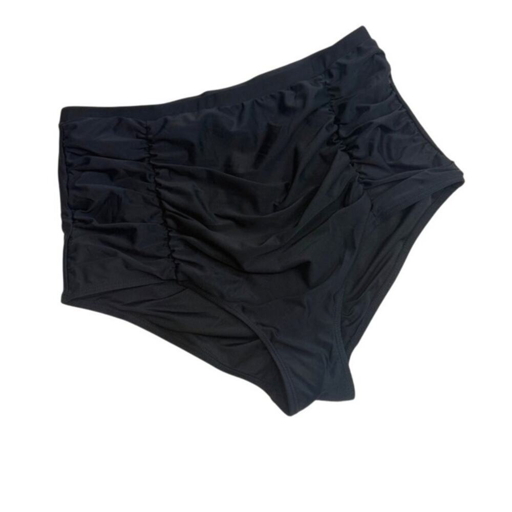 new 2XL Share Happy Moments With You ruched bikini swim bottom SW2 2949